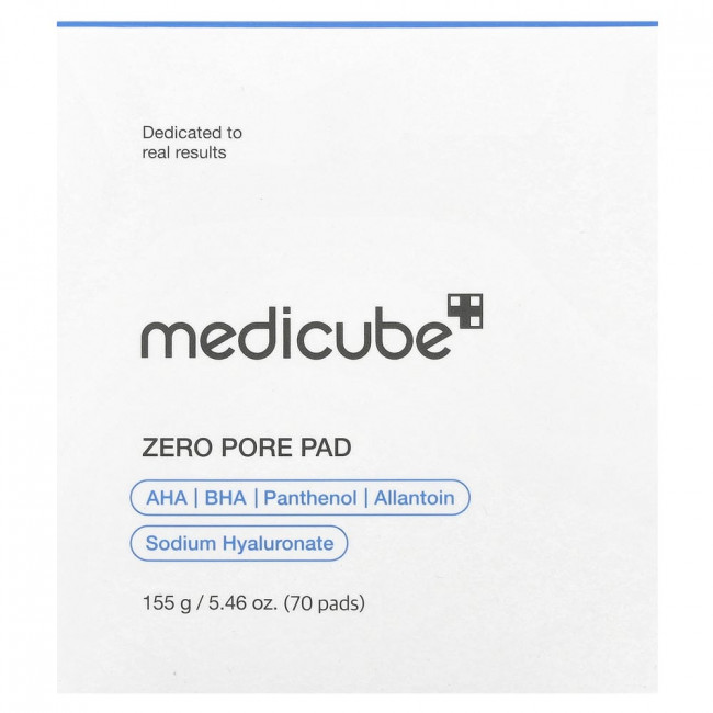 Medicube, Zero Pore Pad, 70 Pads, 5.46 oz (155 g) (Снят с производства)