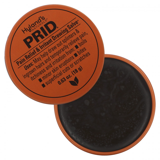 Hyland's, Prid, обезболивающая и раздражающая мазь, 18 г (0,63 унции) Hyland's, Prid, обезболивающая и раздражающая мазь, 18 г (0,63 унции)