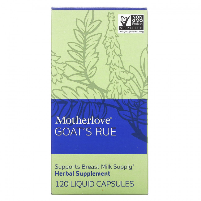 Motherlove, Goat's Rue, 120 капсул с жидкостью Motherlove, Goat's Rue, 120 капсул с жидкостью