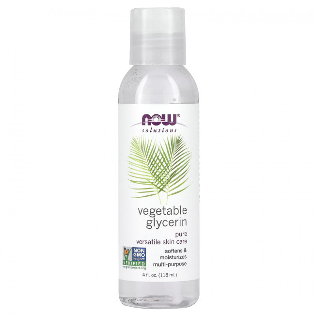 NOW Foods, Растительный глицерин, 118 мл (4 жидк. Унции) NOW Foods, Растительный глицерин, 118 мл (4 жидк. Унции)