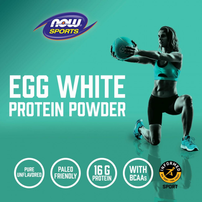 NOW Foods, Sports, протеин из яичного белка, протеиновый порошок, 544 г (1,2 фунта) NOW Foods, Sports, протеин из яичного белка, протеиновый порошок, 544 г (1,2 фунта)