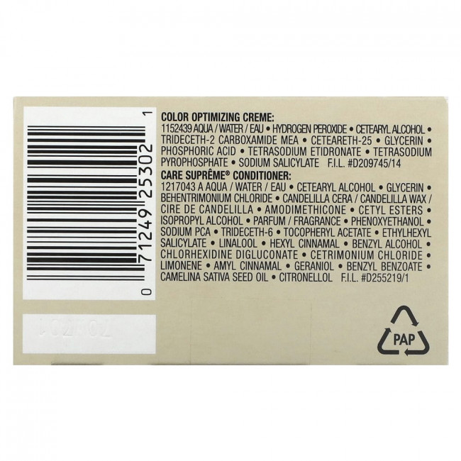 L'Oréal, Superior Preference, Luminous, Fade-Defying Color, 3 Soft Black, 1 Application