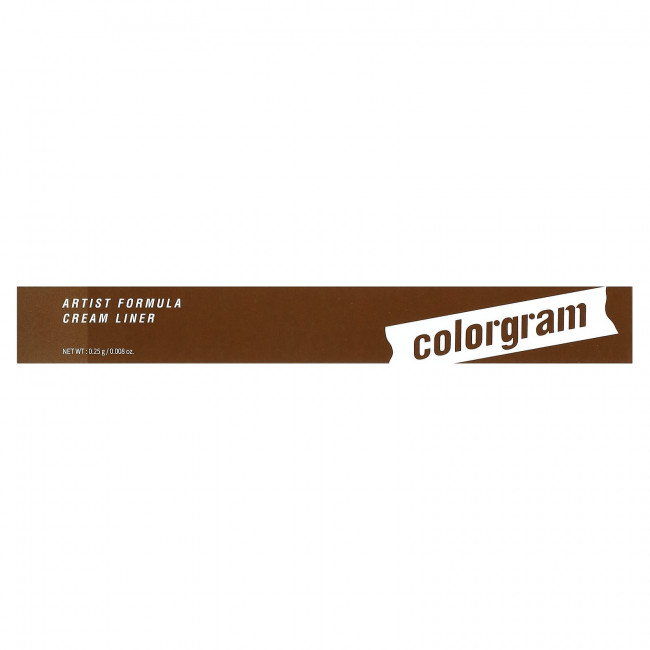 Colorgram, Artist Formula Cream Liner, 07 песочно-коричневый, 0,25 г (0,008 унции) Colorgram, Artist Formula Cream Liner, 07 песочно-коричневый, 0,25 г (0,008 унции)