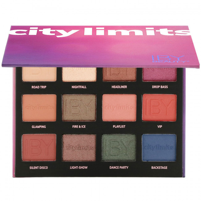 IBY Beauty, Eye Shadow Palette, City Limits, 0.42 oz (12 g) IBY Beauty, Eye Shadow Palette, City Limits, 0.42 oz (12 g)