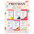 Freeman Beauty, Let it Glow, косметические маски для лица, разнообразная упаковка, 6 пакетиков по 7 мл (0,24 жидк. Унции) Freeman Beauty, Let it Glow, косметические маски для лица, разнообразная упаковка, 6 пакетиков по 7 мл (0,24 жидк. Унции)