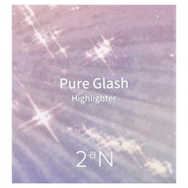 2aN, хайлайтер Pure Glash, OR01 Peach Beam, 2,7 г