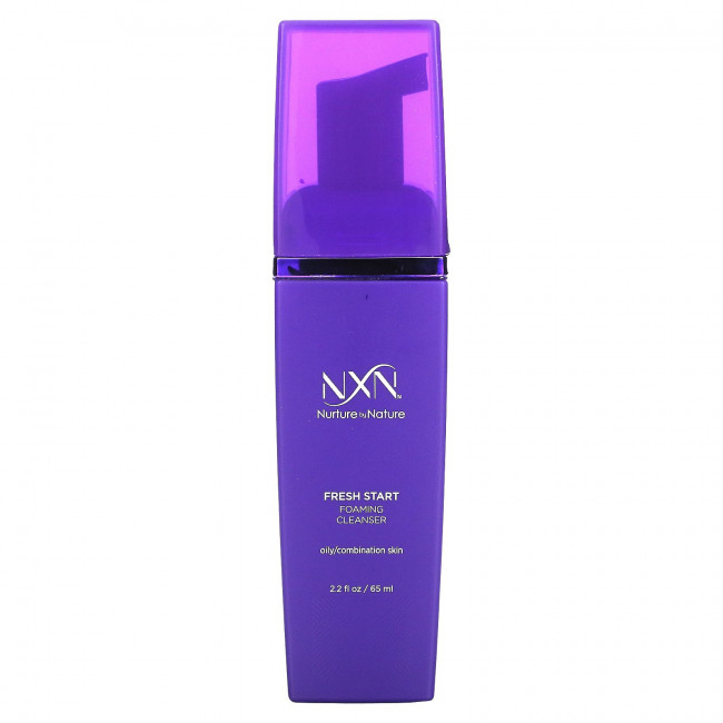 NXN, Nurture by Nature, Fresh Start, пенящееся очищающее средство, 65 мл (2,2 жидк. Унции)