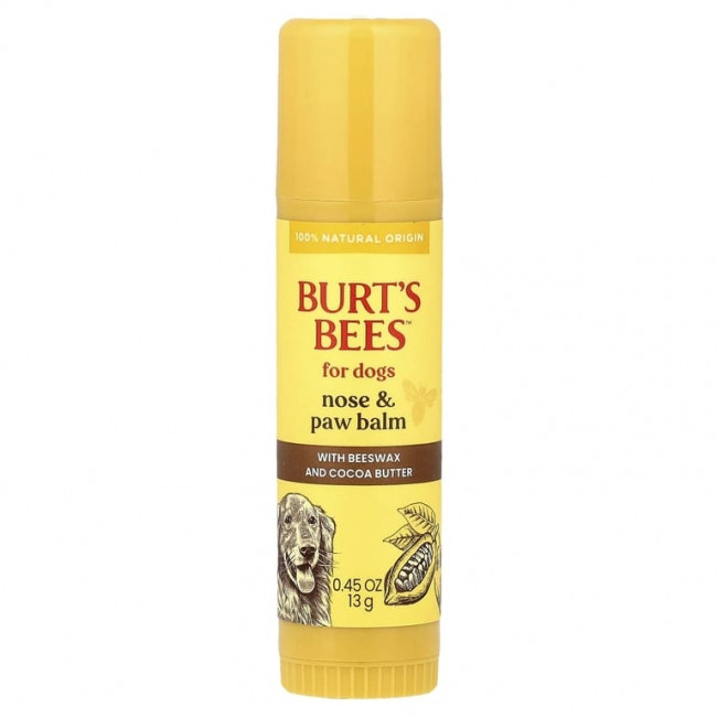 Burt's Bees, бальзам для носа и лап, для собак, 13 г (0,45 унции) Burt's Bees, бальзам для носа и лап, для собак, 13 г (0,45 унции)
