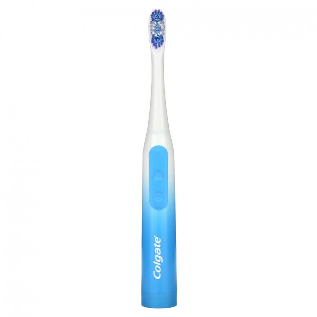 Зубная щетка Colgate, 360 Sonic Floss-Tip, электрическая, на батарейках, 1 шт. (снята с производства)