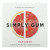 Simply Gum, Жевательная резинка, очищающее средство, грейпфрут, опунция, кайенский перец, морская соль`` 15 шт.