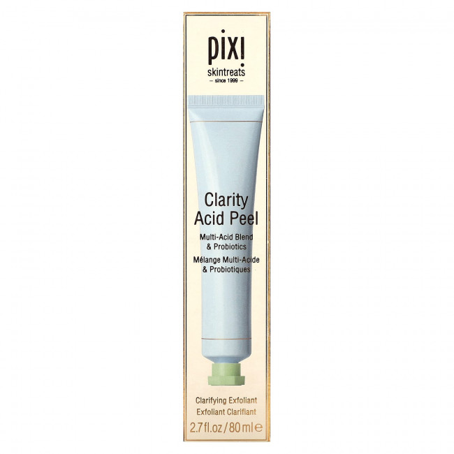 Pixi Beauty, Skintreats, Clarity, кислотный пилинг, 80 мл (2,7 жидк. Унции) Pixi Beauty, Skintreats, Clarity, кислотный пилинг, 80 мл (2,7 жидк. Унции)