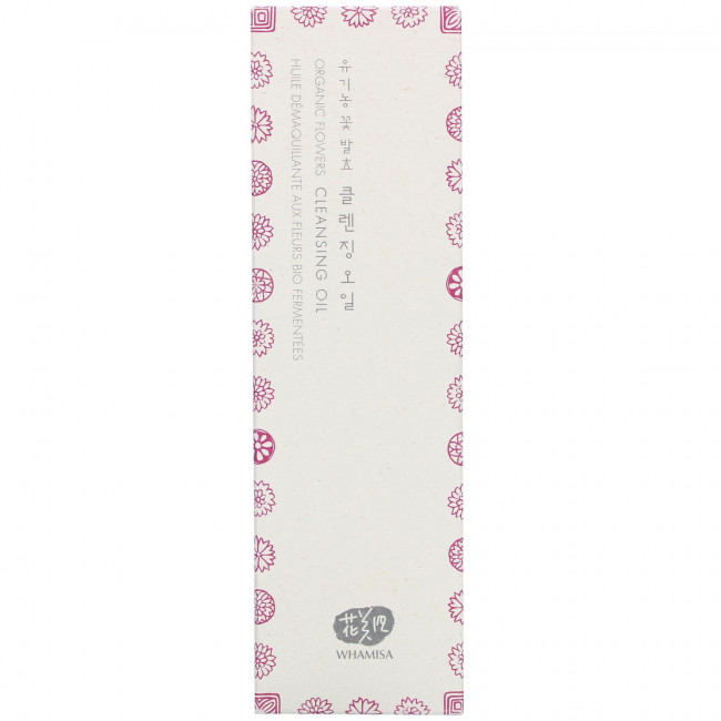 Whamisa, Organic Flowers, очищающее масло с органическими цветами, 153 мл (5,1 жидк. унции)