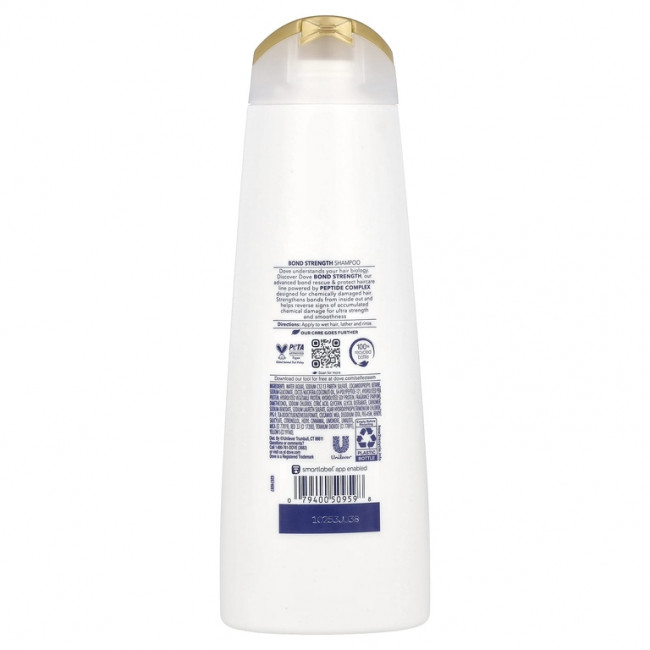 Dove, Bond Strength + шампунь с пептидным комплексом, 355 мл (12 жидк. Унций) Dove, Bond Strength + шампунь с пептидным комплексом, 355 мл (12 жидк. Унций)