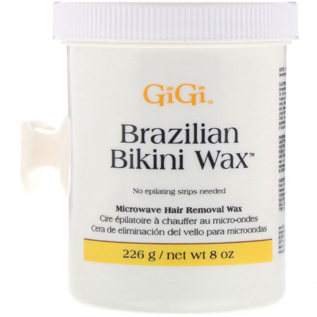 Gigi Spa, Воск для бразильской эпиляции Brazilian Bikini Wax, разогревается в микроволновой печи, 226 г Gigi Spa, Воск для бразильской эпиляции Brazilian Bikini Wax, разогревается в микроволновой печи, 226 г