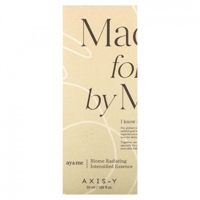 Axis-Y, Ay & Me, Biome Radiating Intensified Essence, 1.69 fl oz (50 ml) (Снят с производства)