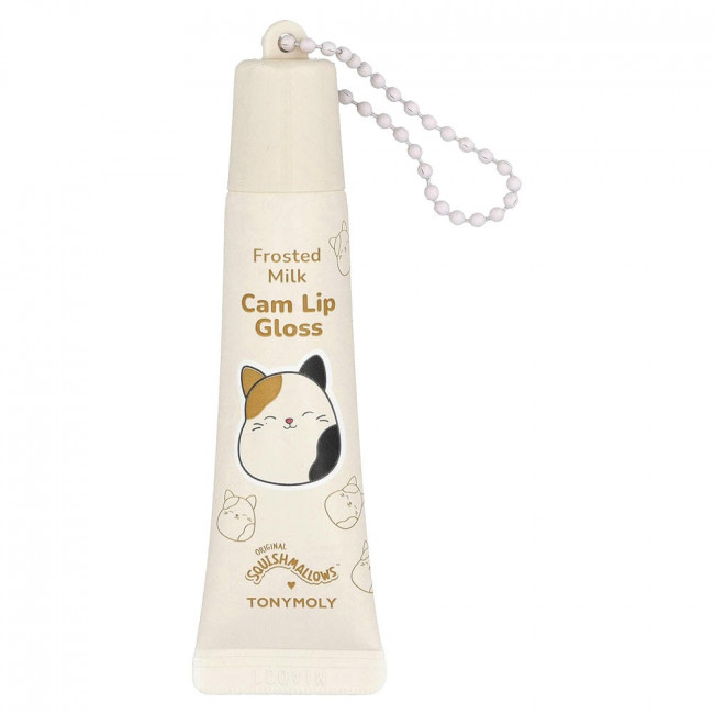 Блеск для губ TonyMoly Original Squishmallows™ в виде брелока Cam Key Chain Lip Gloss, цвет «Молоко», 11 г. Блеск для губ TonyMoly Original Squishmallows™ в виде брелока Cam Key Chain Lip Gloss, цвет «Молоко», 11 г.