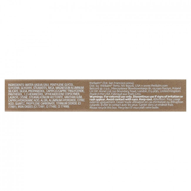 theBalm Cosmetics, Гель для бровей It's A-Brow Time!®, оттенок Blonde Brown, 0.12 fl oz (3.6 ml) theBalm Cosmetics, Гель для бровей It's A-Brow Time!®, оттенок Blonde Brown, 0.12 fl oz (3.6 ml)