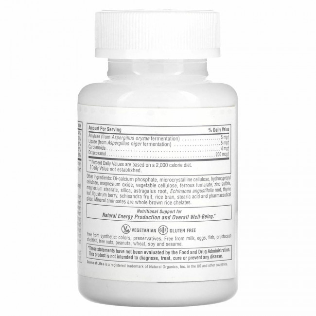 NaturesPlus, Source Of Life, Multi-Vitamin & Mineral Supplement, 90 Mini-Tablets