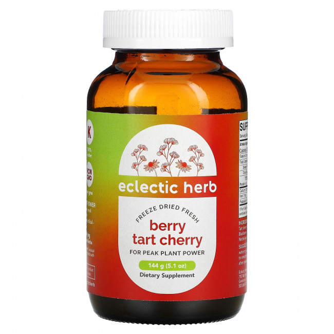 Eclectic Institute, Berry Tart Cherry, Whole Food POWder, 5.1 oz (144 g) Eclectic Institute, Berry Tart Cherry, Whole Food POWder, 5.1 oz (144 g)