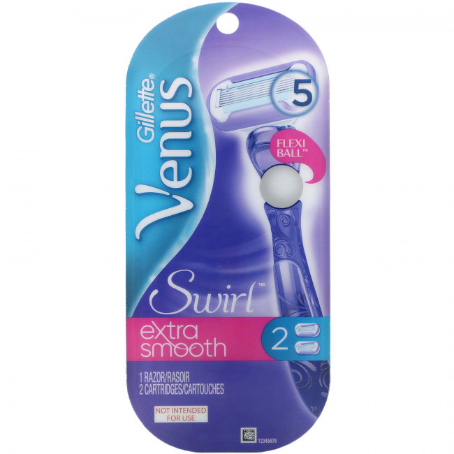 Gillette, Бритва Venus Extra Smooth, 1 бритва + 2 кассеты Gillette, Бритва Venus Extra Smooth, 1 бритва + 2 кассеты