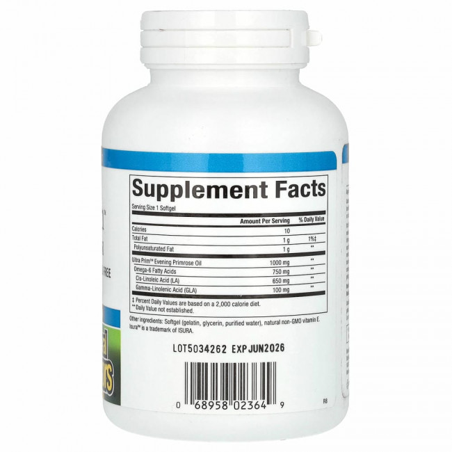 Natural Factors, Ultra Prim, 1000 мг, 90 капсул Natural Factors, Ultra Prim, 1000 мг, 90 капсул