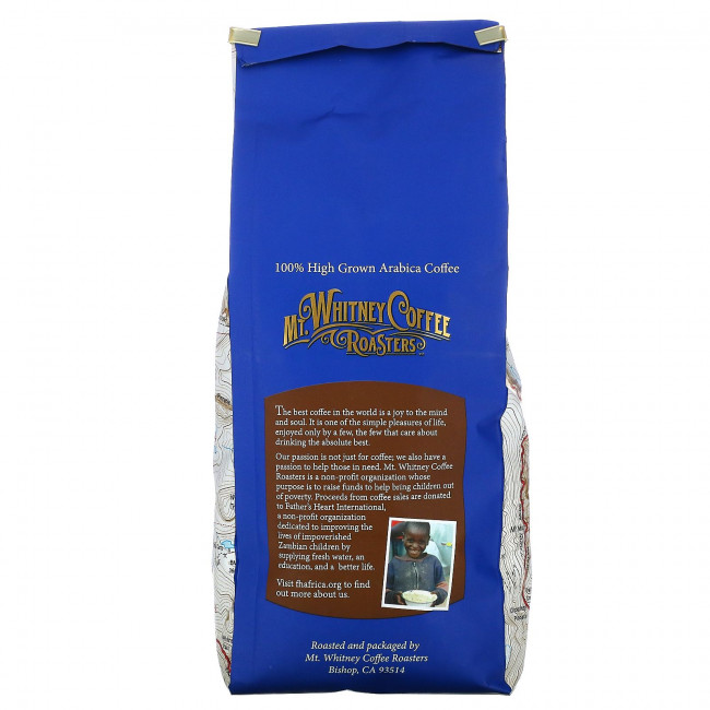 Mt. Whitney Coffee Roasters, Organic Peru, кофе из цельных зерен, средней обжарки, 907 г (32 унции) Mt. Whitney Coffee Roasters, Organic Peru, кофе из цельных зерен, средней обжарки, 907 г (32 унции)