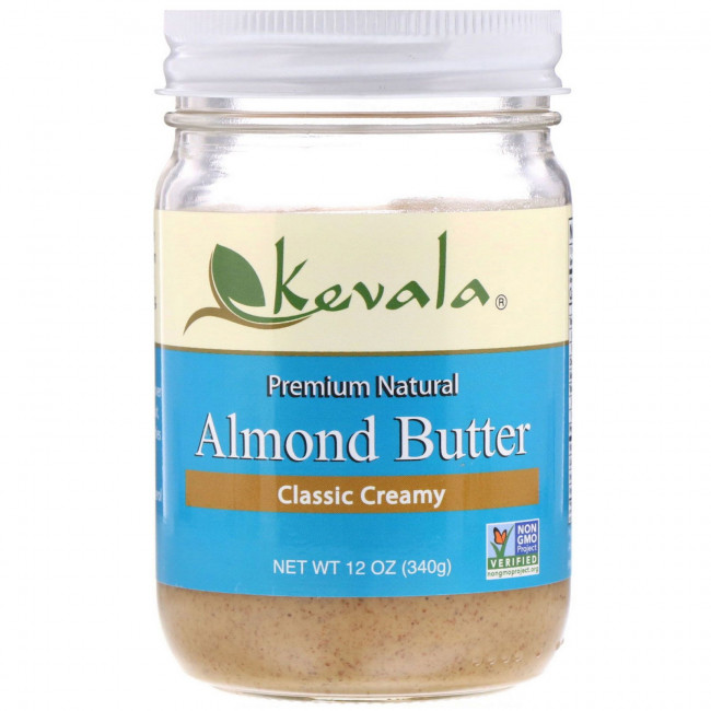 Kevala, Миндальное масло, классическое мягкое, 340 г (12 унций) Kevala, Миндальное масло, классическое мягкое, 340 г (12 унций)