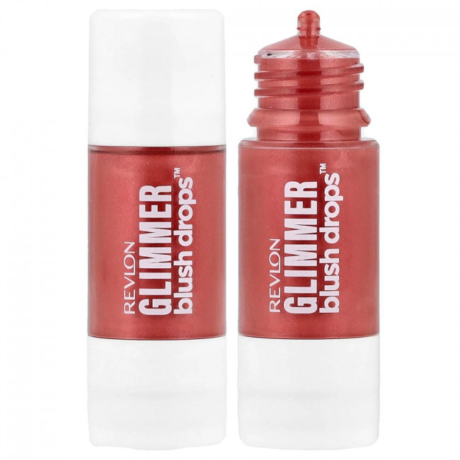 Revlon, Glimmer Blush Drops™, 101 Coralicious, 0.32 fl oz (9.4 ml) Revlon, Glimmer Blush Drops™, 101 Coralicious, 0.32 fl oz (9.4 ml)