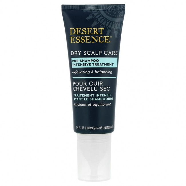 Desert Essence, средство для ухода за сухой кожей головы, перед использованием шампуня, 100 мл (3,4 жидк. унции) Desert Essence, средство для ухода за сухой кожей головы, перед использованием шампуня, 100 мл (3,4 жидк. унции)