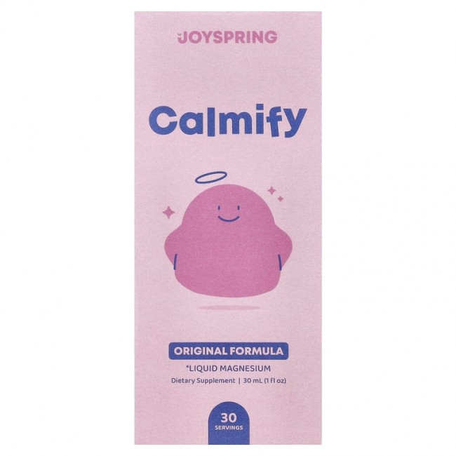 JoySpring, Calmify, жидкий магний, 30 мл (1 жидк. унц.) JoySpring, Calmify, жидкий магний, 30 мл (1 жидк. унц.)