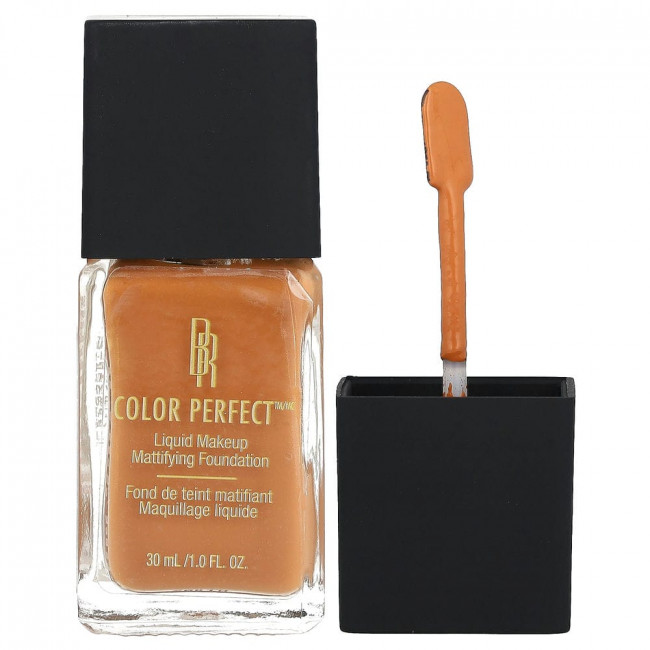 Black Radiance, Color Perfect, жидкий матирующий тональный крем, 8413 ром со специями, 30 мл (1 жидк. унция)