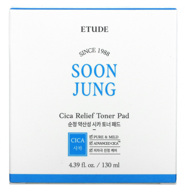 Etude, Soon Jung, тоник для губ Cica Releif, 130 мл (4,39 жидк. Унции) Etude, Soon Jung, тоник для губ Cica Releif, 130 мл (4,39 жидк. Унции)