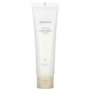 Aromatica, Успокаивающий крем с алоэ и водой, 150 г (5,07 унции)