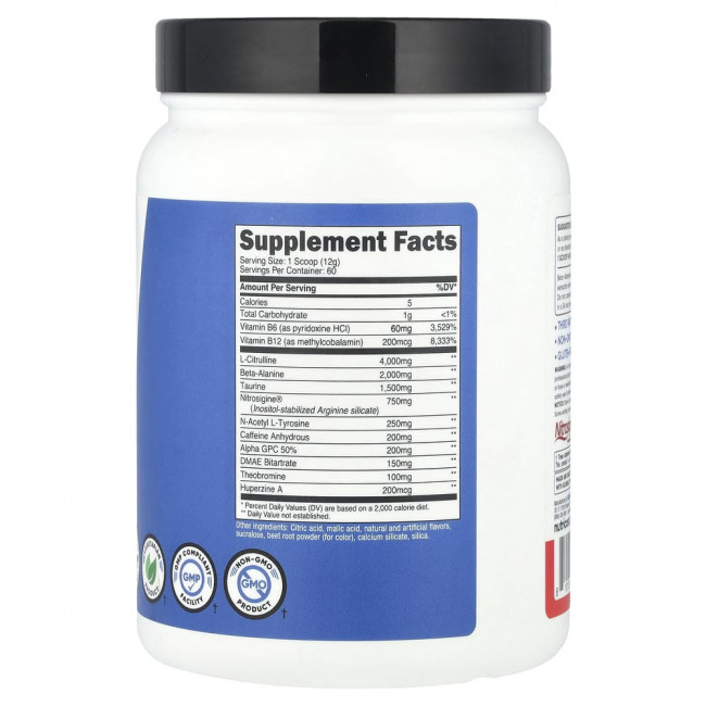Nutricost, Performance, Pre-Workout Complex, Fruit Punch, 1.6 lb (714 g) Nutricost, Performance, Pre-Workout Complex, Fruit Punch, 1.6 lb (714 g)