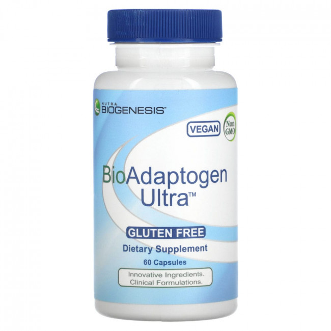 Nutra BioGenesis, BioAdaptogen Ultra, 60 Capsules