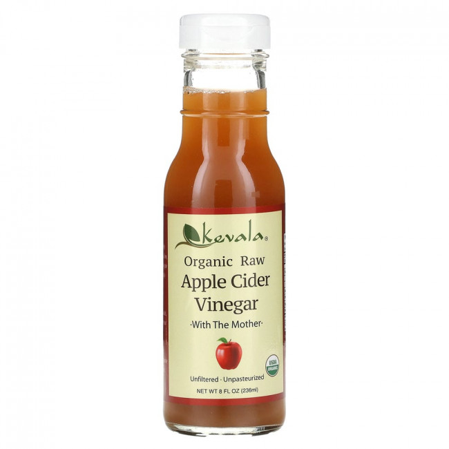 Kevala, Organic Raw Apple Cider Vinegar, With The Mother, 8 fl oz (236 ml)