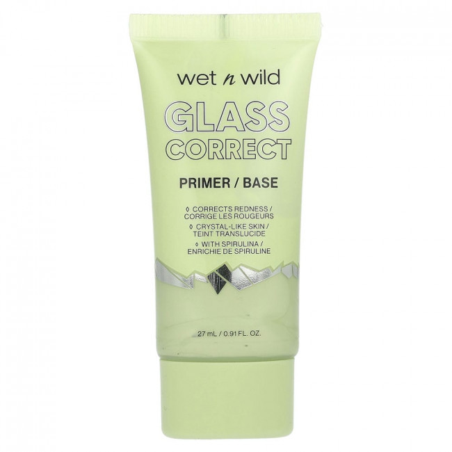 wet n wild, праймер для гладкой кожи, зеленый, 27 мл (0,91 жидк. унции)