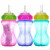 Nuby, No Spill FlexStraw Cups, 12+ M, Girl, 3 Pack, 10 oz (300 ml) Each Nuby, No Spill FlexStraw Cups, 12+ M, Girl, 3 Pack, 10 oz (300 ml) Each