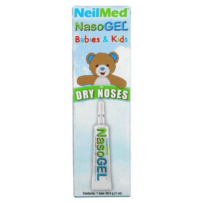 NeilMed, Babies & Kids, назогель от сухости в носу, 28,4 г (1 унция) NeilMed, Babies & Kids, назогель от сухости в носу, 28,4 г (1 унция)