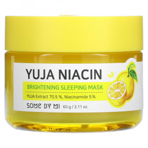 Some By Mi, Yuja Niacin, ночная увлажняющая маска, 60 мг (2,11 унции)