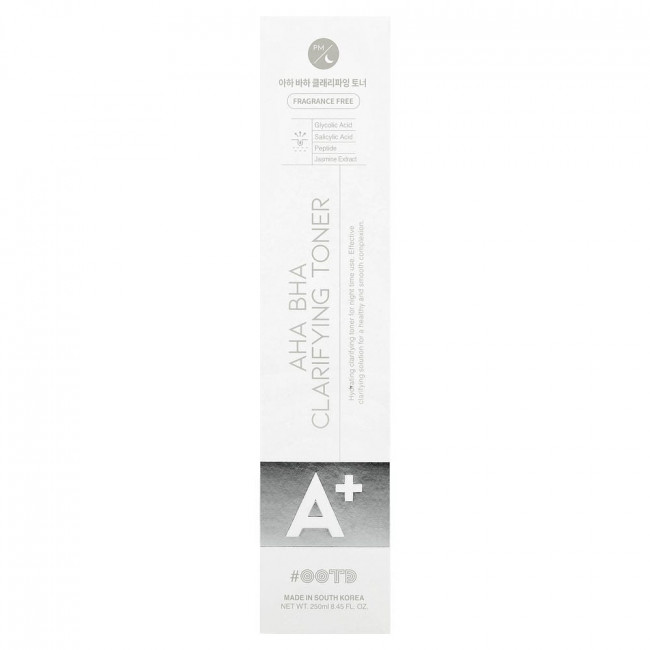 OOTD, AHA BHA Clarifying Toner, 8.45 fl oz (250 ml)
