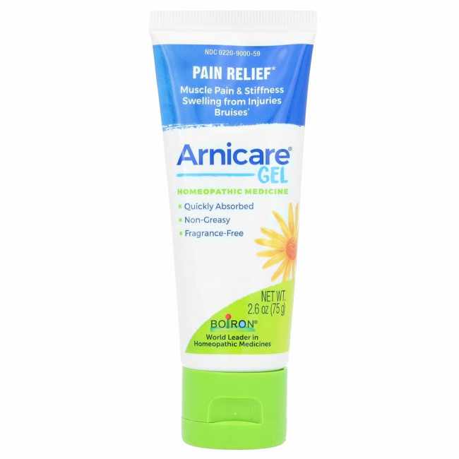 Boiron, Arnicare гель, Средство для облегчения боли, без запаха, 75 г (2,6 унции)