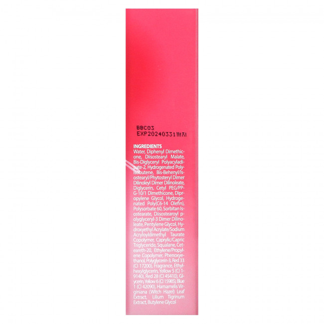 Peripera, Ink Mood Glowy Tint, 05 Cherry So What, 4 г (0,14 унции) Peripera, Ink Mood Glowy Tint, 05 Cherry So What, 4 г (0,14 унции)