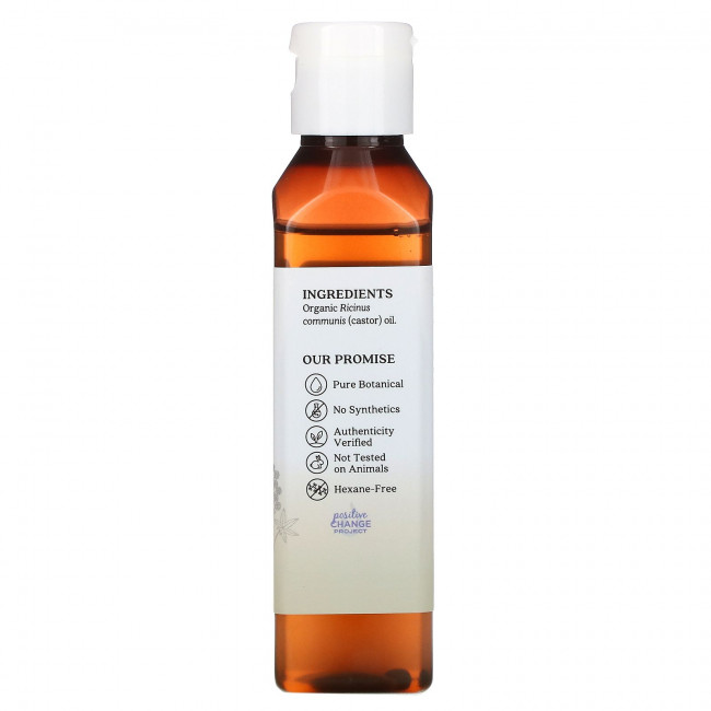 Aura Cacia, Масло для ухода за кожей, органическое касторовое масло, 118 мл (4 жидк. Унции) Aura Cacia, Масло для ухода за кожей, органическое касторовое масло, 118 мл (4 жидк. Унции)