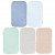 Green Sprouts, Stay Dry Burp Pads, Multicolor, 5 Pads