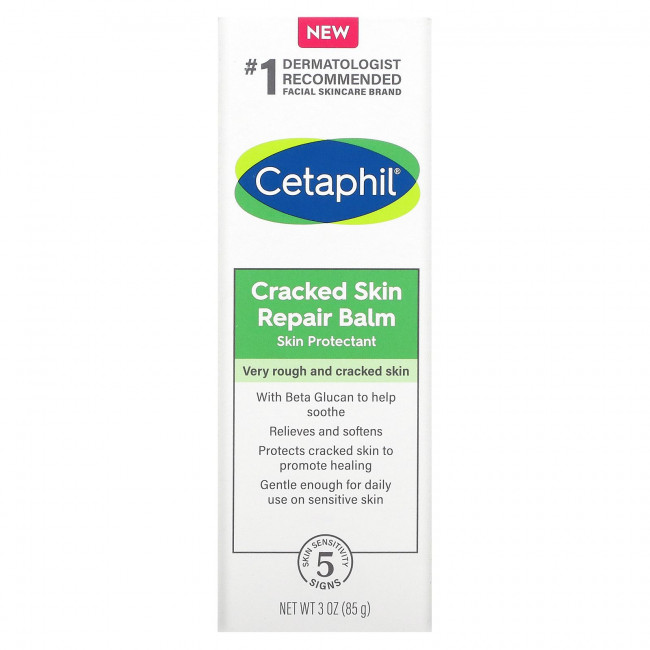 Cetaphil, Бальзам для восстановления потрескавшейся кожи, 85 г (3 унции)