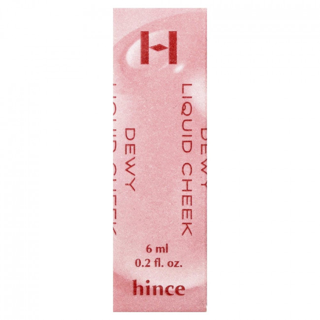 Жидкие румяна Hince Dewy Liquid Cheek, LC003 Cool Flutter, 0,2 жидких унции (6 мл)