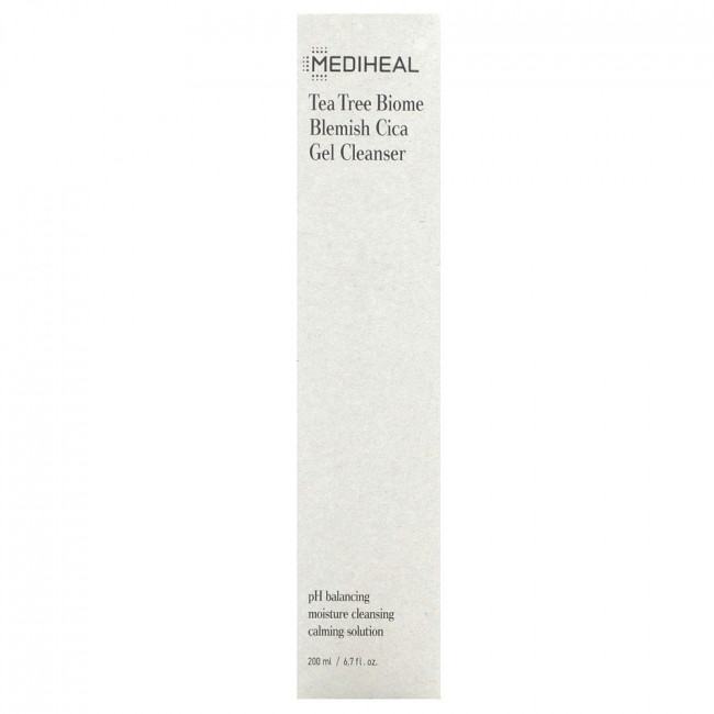 Mediheal, Гель для умывания Tea Tree Biome Blemish Cica, 200 мл (6,7 жидк. Унции) (Товар снят с продажи)