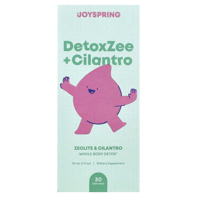 JoySpring, DetoxZee + кинза, 30 мл (1 жидк. унция) JoySpring, DetoxZee + кинза, 30 мл (1 жидк. унция)