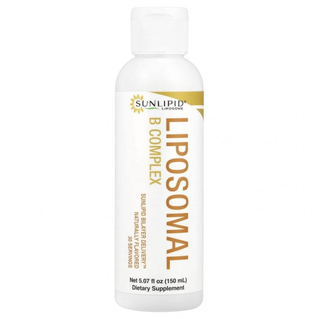Sunlipid, липосомальный комплекс витаминов группы B, 150 мл (5,07 жидк. унции) Sunlipid, липосомальный комплекс витаминов группы B, 150 мл (5,07 жидк. унции)
